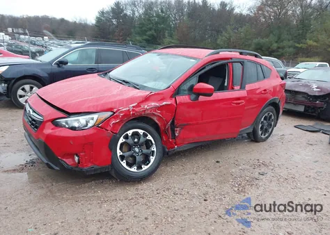 2021 Subaru Crosstrek Premium from USA, damaged, VIN JF2GTAPC9M8663880